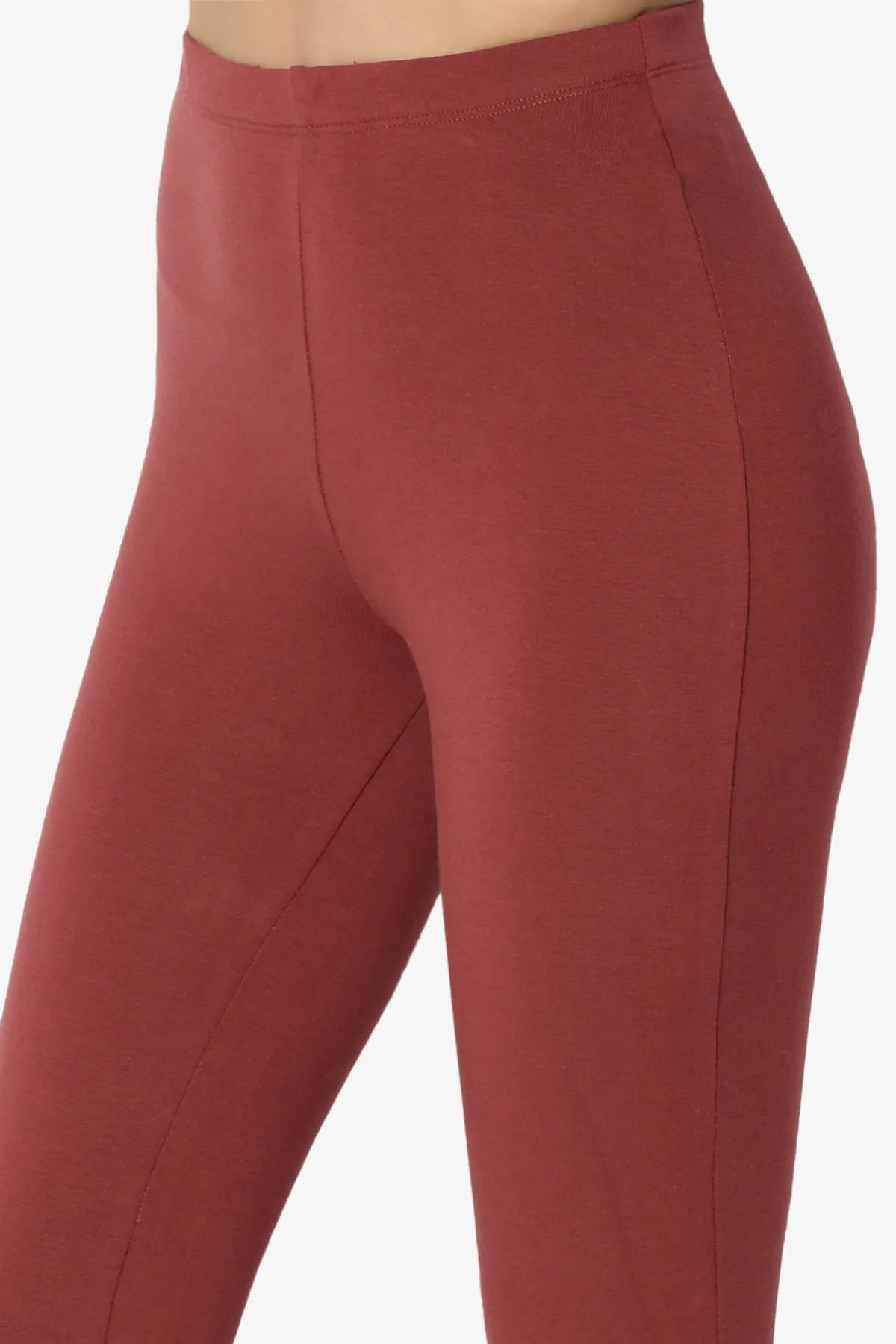 Ansley Luxe Cotton Ankle Leggings