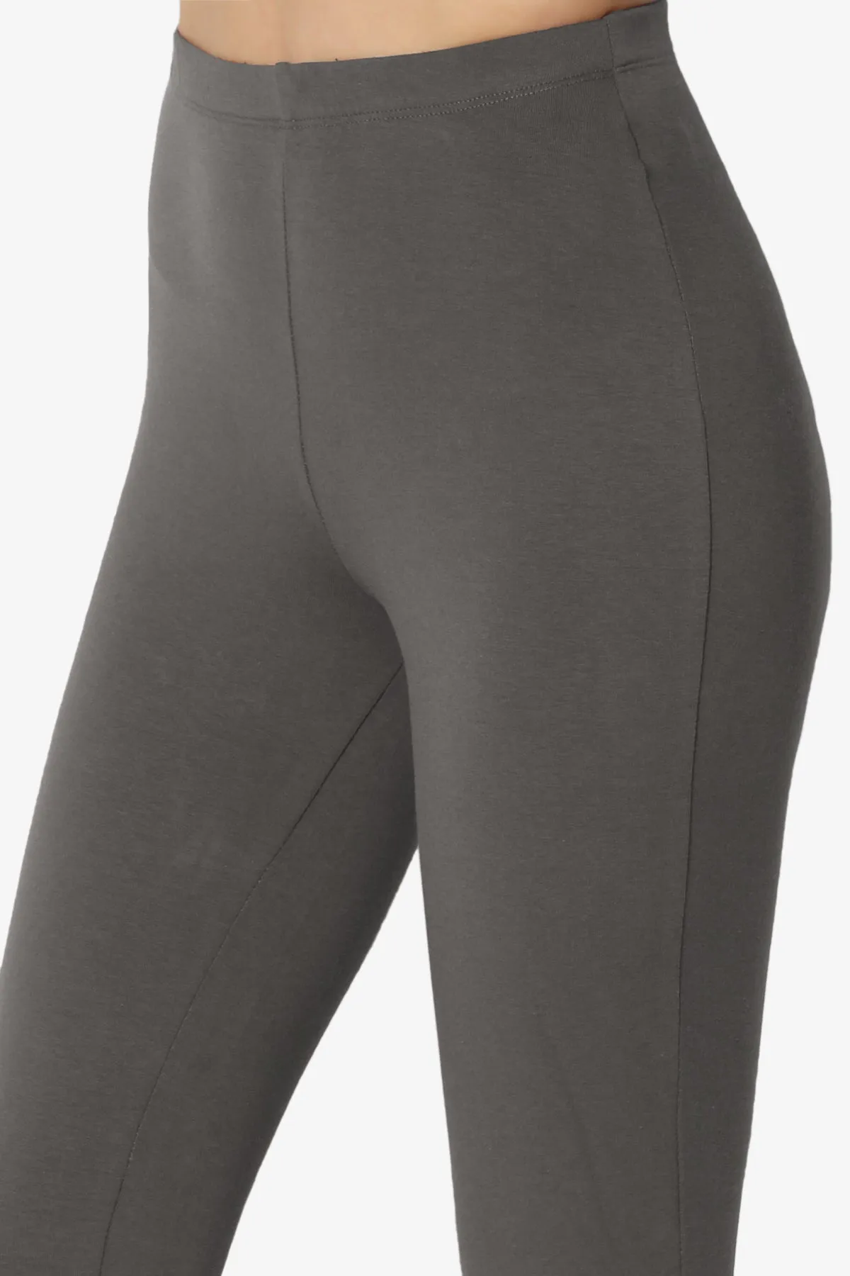 Ansley Luxe Cotton Ankle Leggings
