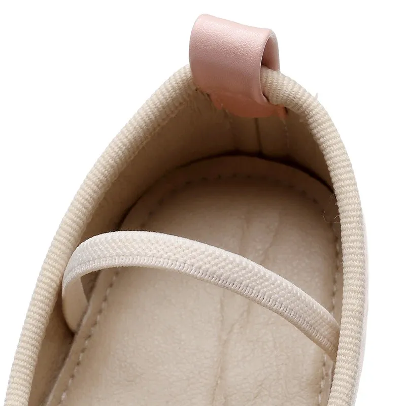 Baby Girl Infant Bow First Walker Crib Shoes