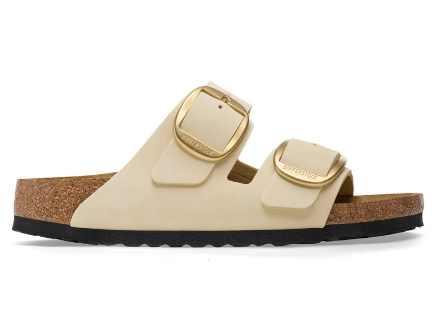 Birkenstock: Arizona Big Buckle in Ecru