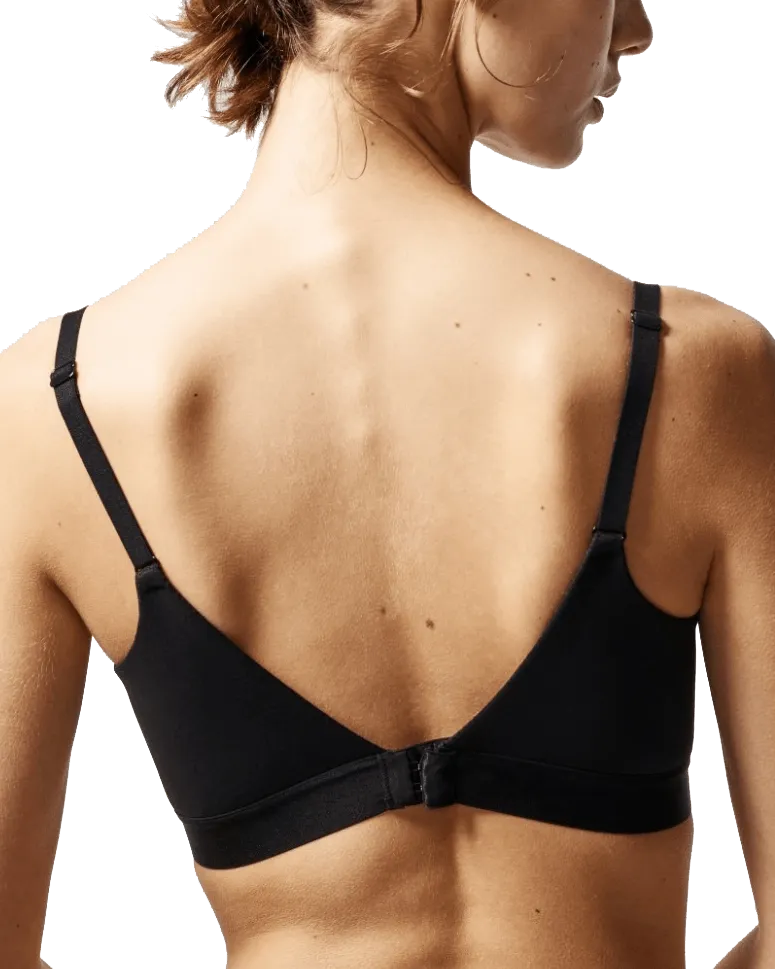 Chantelle Norah Comfort Supportive Wirefree Bra - Black