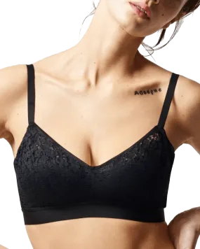 Chantelle Norah Comfort Supportive Wirefree Bra - Black