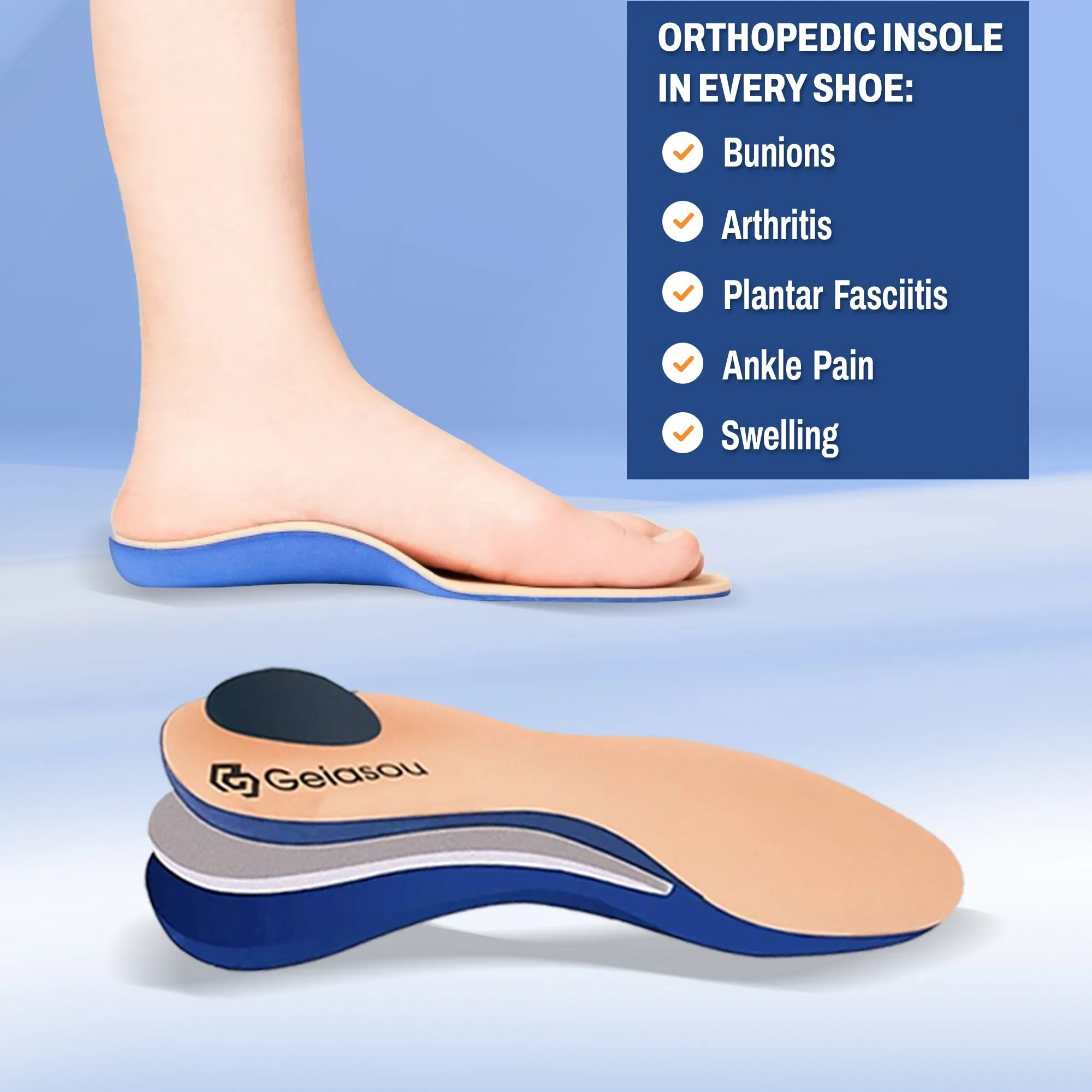 Cuzcare Women Orthopedic Shoes Casual Sneakers