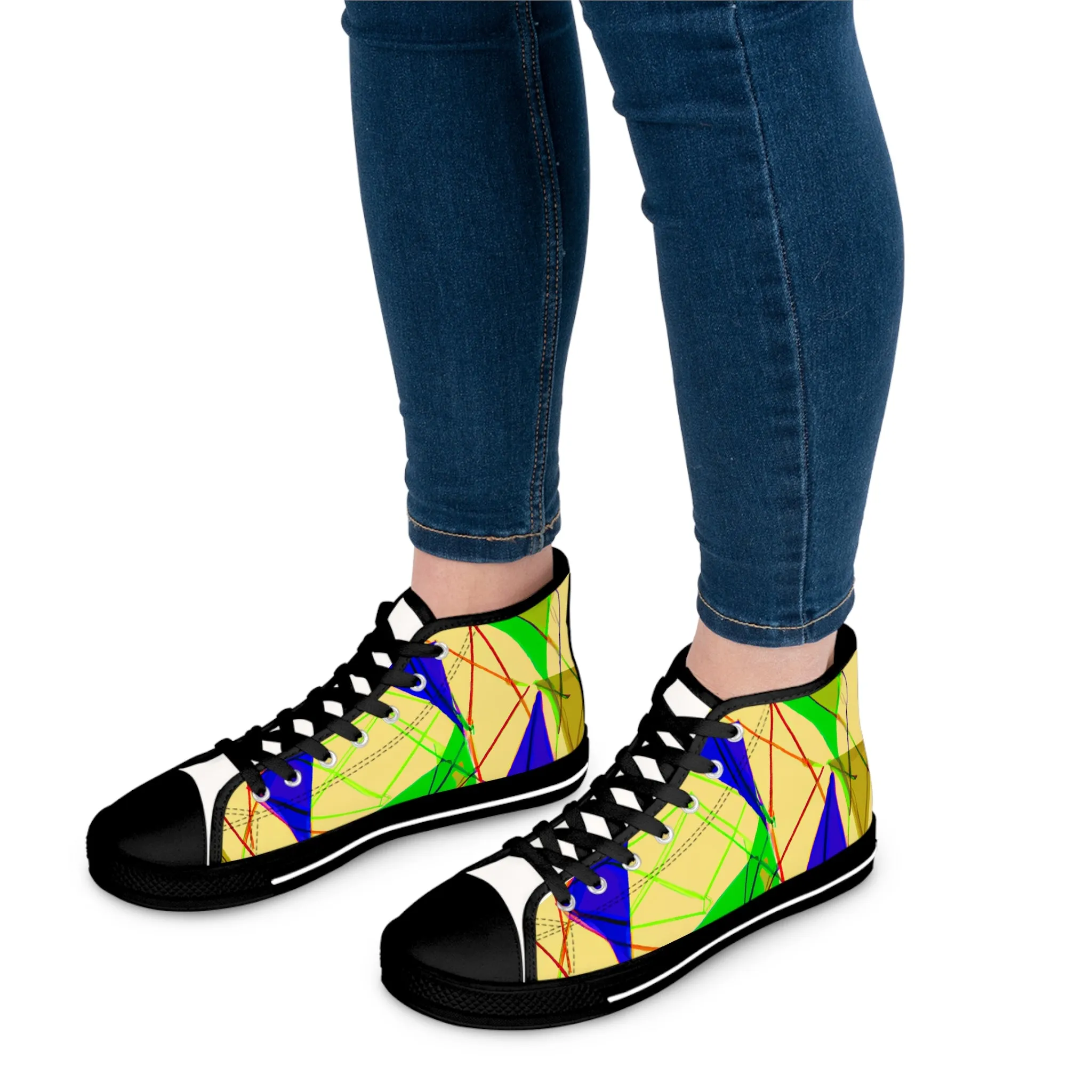 Glam Glitterati - high top