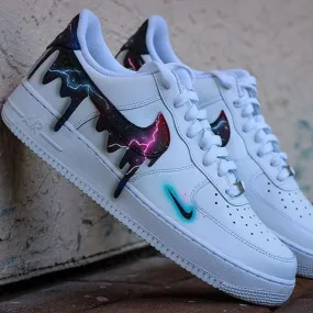 Lightning Drip Custom Air Force 1