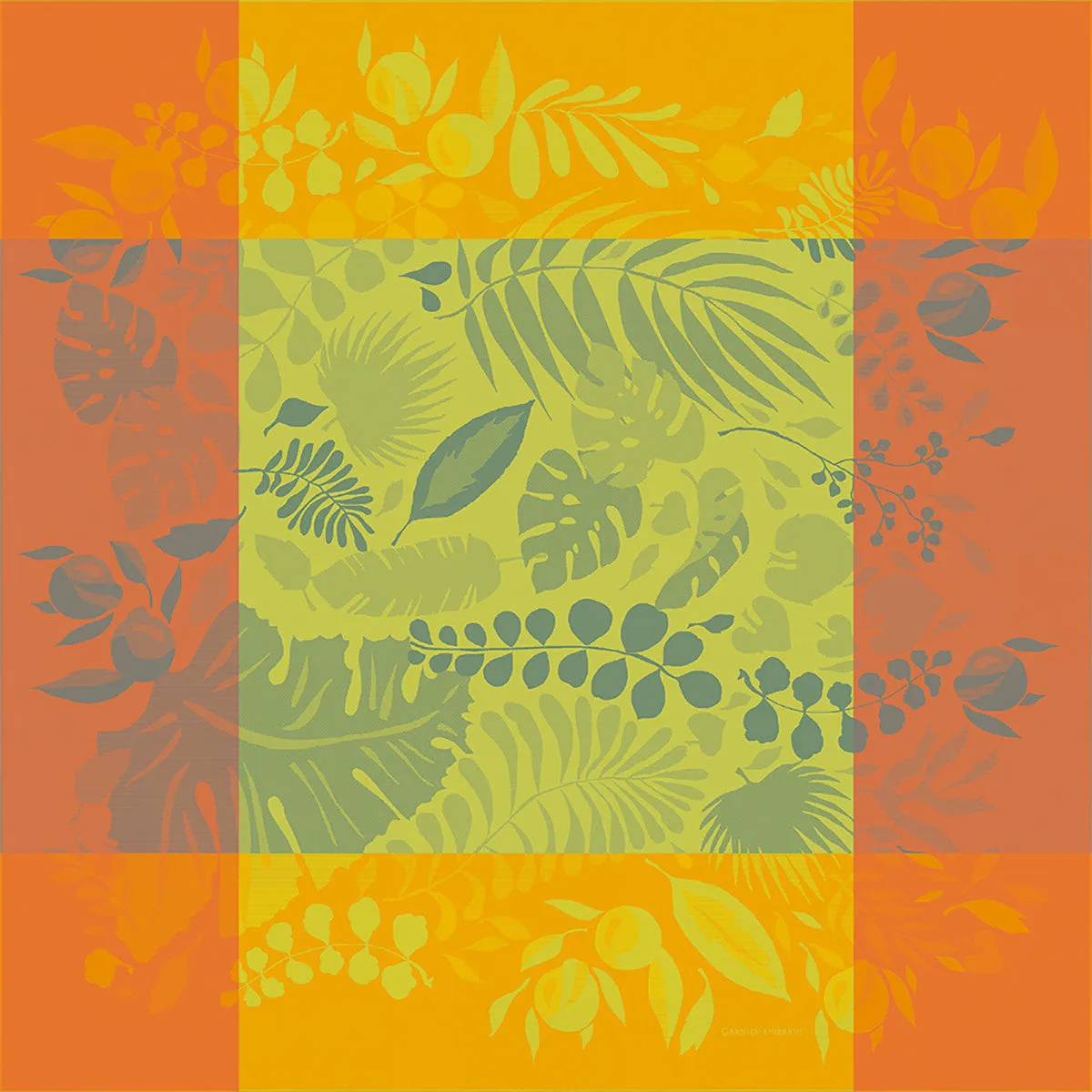 Orange Festival Tablecloth