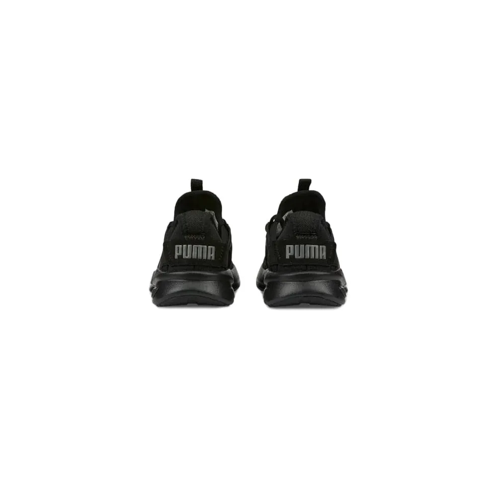 PUMA Childrens SOFT Enzo Evo - Black / Castlerock