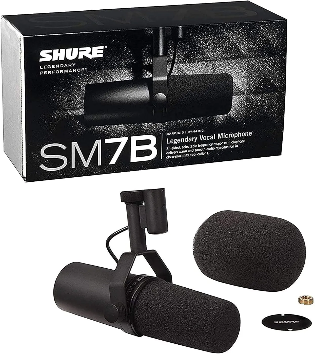 Shure SM7B Cardioid Dynamic Vocal Microphone