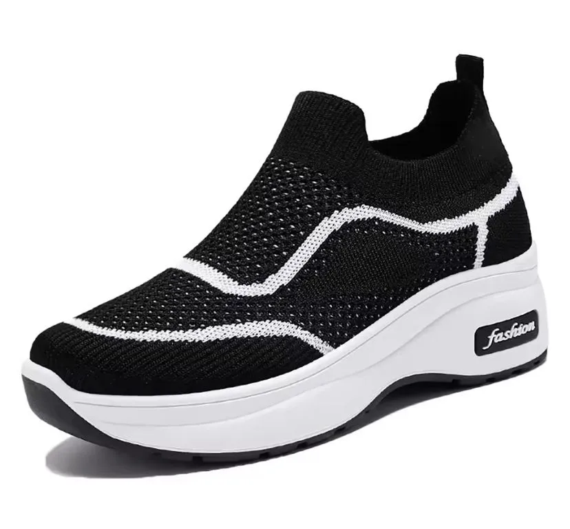 Women's Casual Round Toe Sneakers, Leisure Work Sneakers B122633 (39)